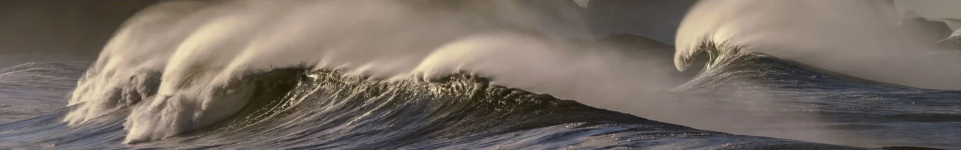 stimmungsvolles Bild einer Ocean-Welle